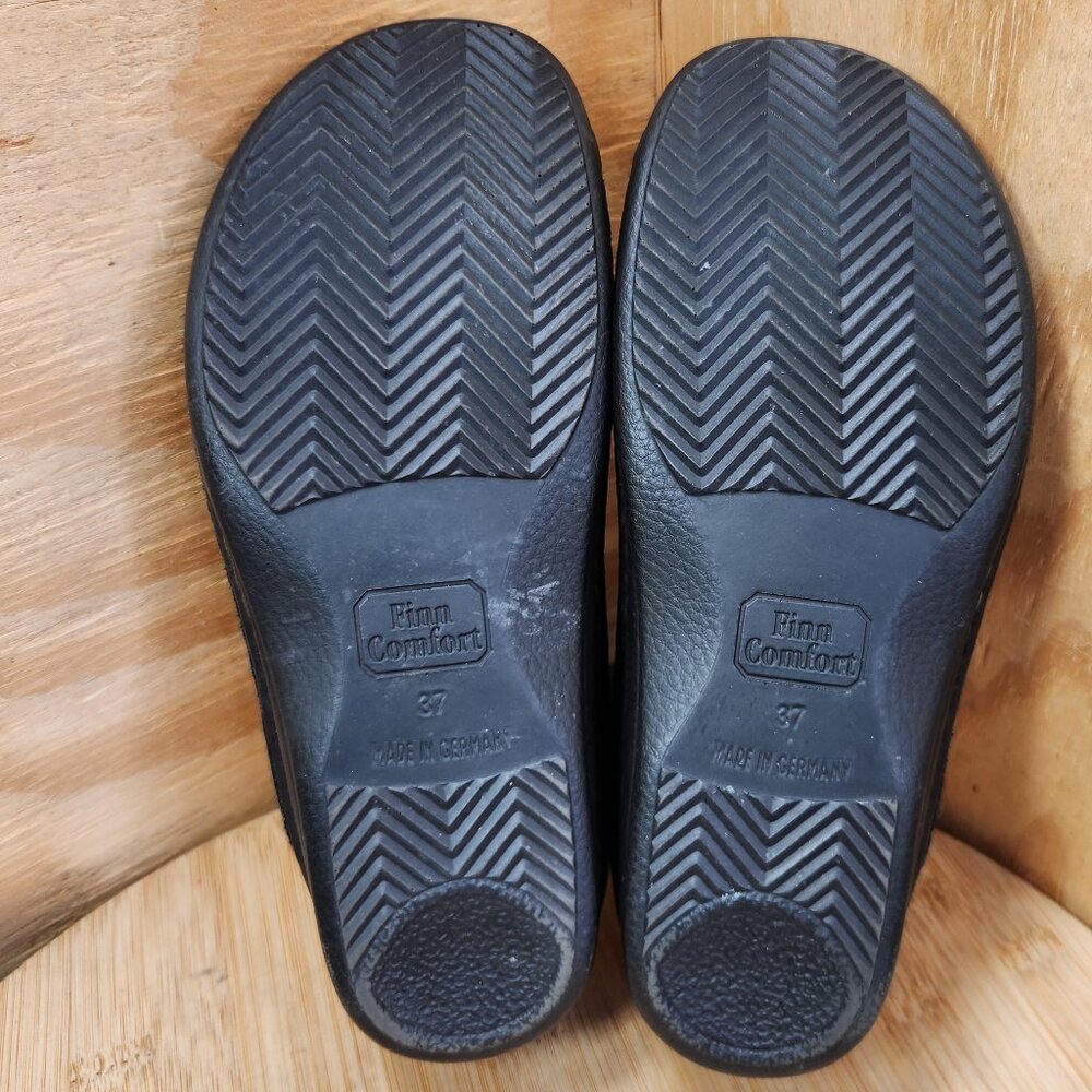 Finn Comfort Jamaica Metallic Slide Sandals Size 37 US 7 - Picture 8 of 9